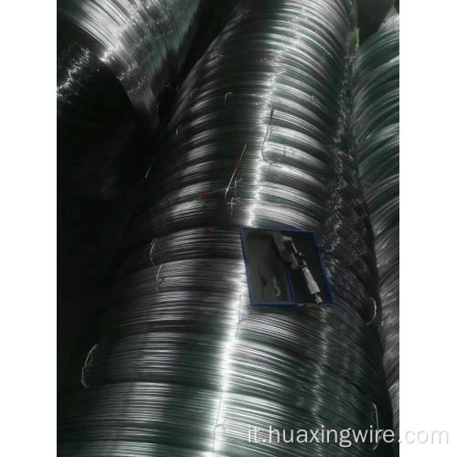 Filo ovale galvanizzato a caldo